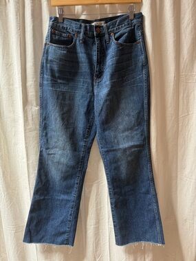 Madewell Demi Bootcut crop